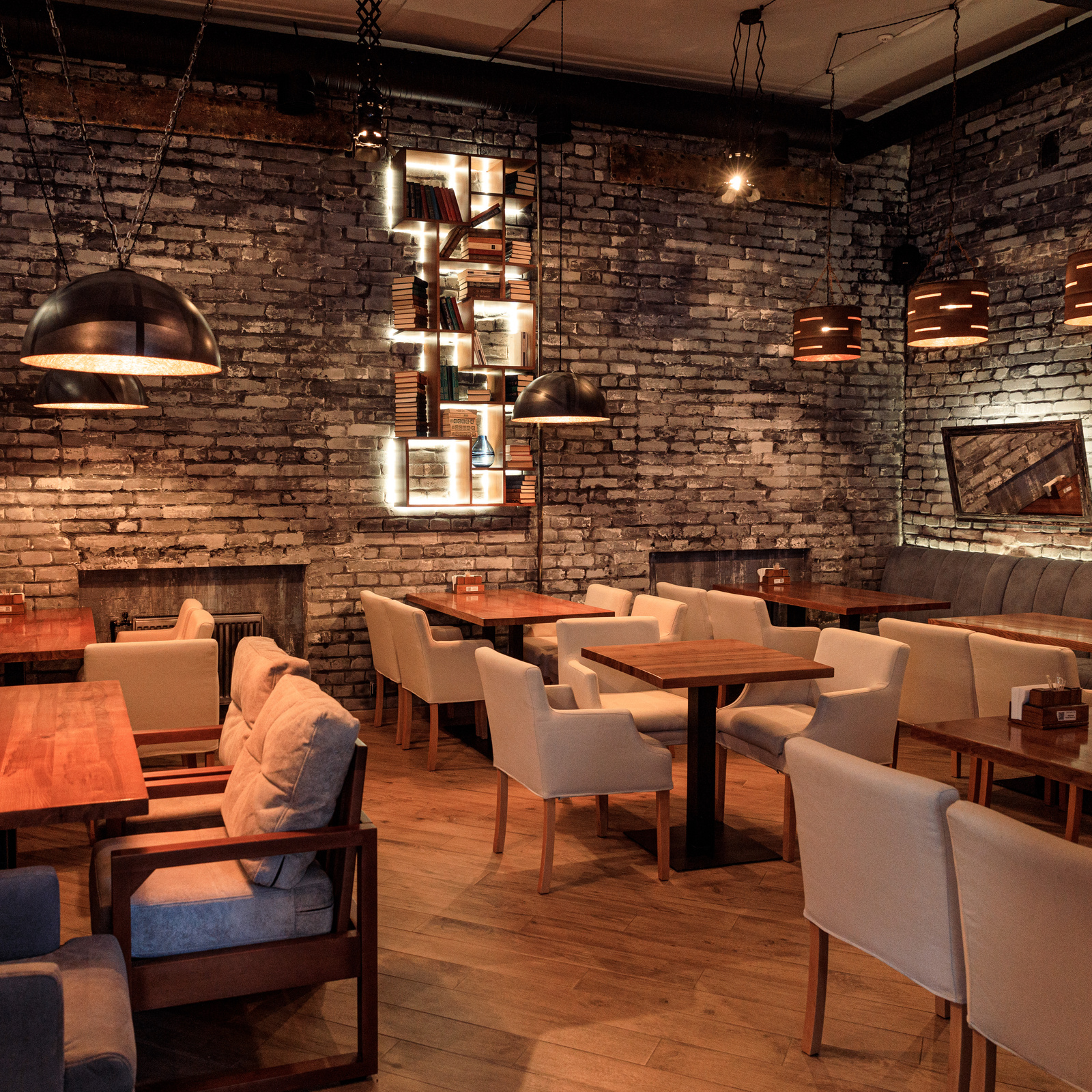 Tables and armchairs — Food and Restaurant Photography, Brussels