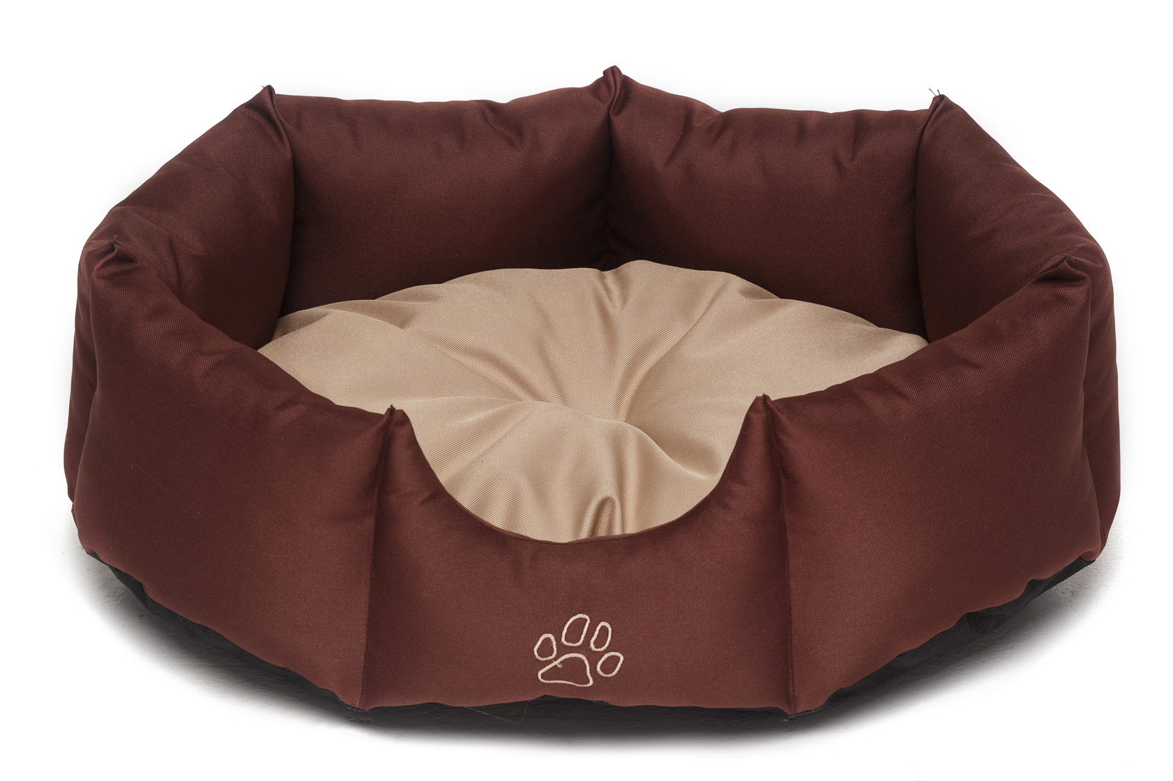 Brown dog bed — Packshot and Product Photography, Brussels